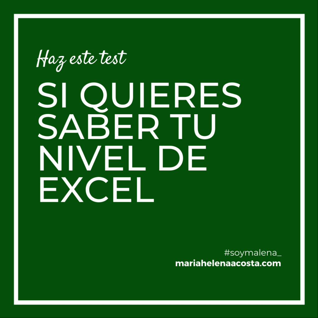 Ejercicios Pr cticos De Excel Nivel B sico Soy Malena Ejercicios pr cticos de excel nivel b sico soy malena