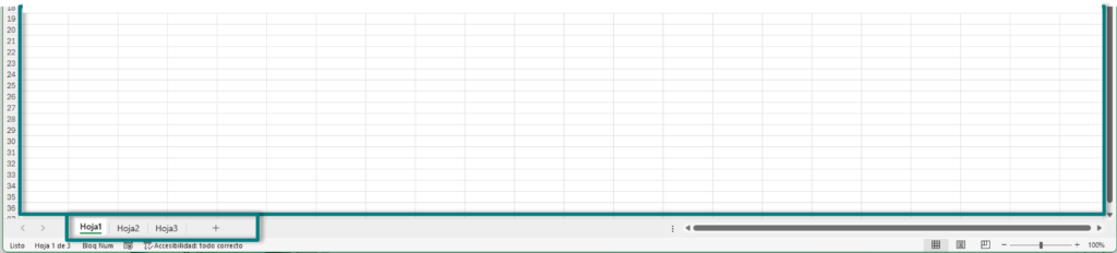 Hoja de Trabajo en un Libro de Excel