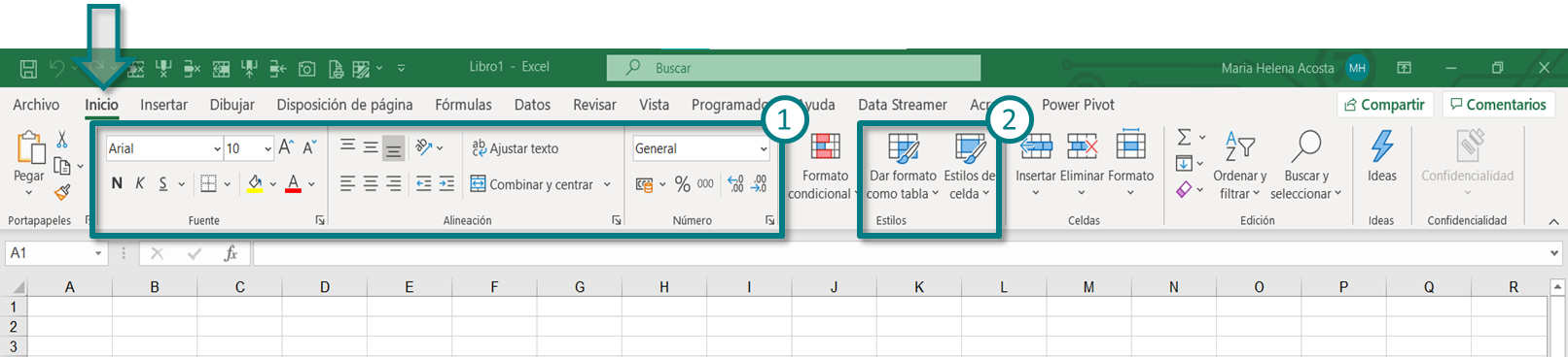 tipos de formatos de celda